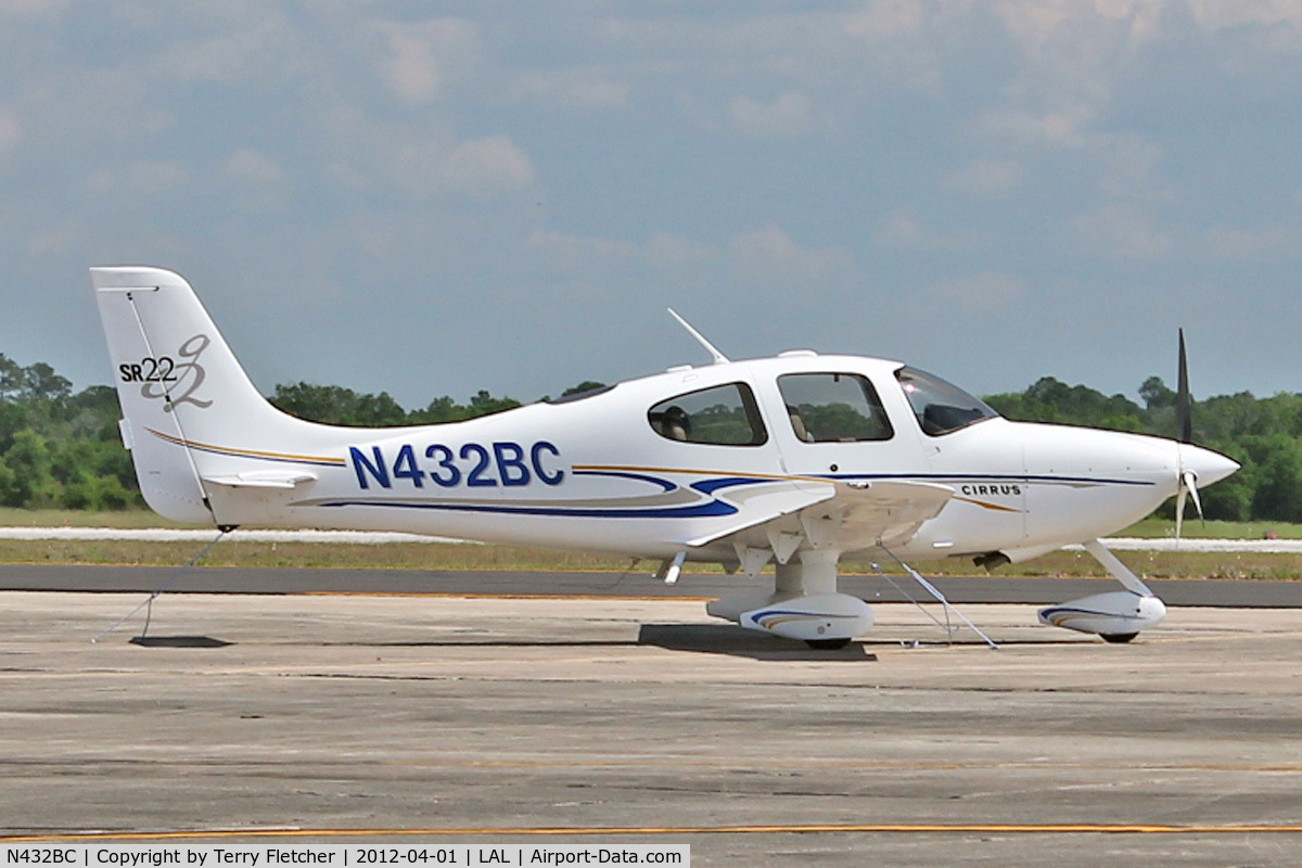 N432BC, 2004 Cirrus SR22 G2 C/N 1193, At Bartow Municipal Airport , Florida