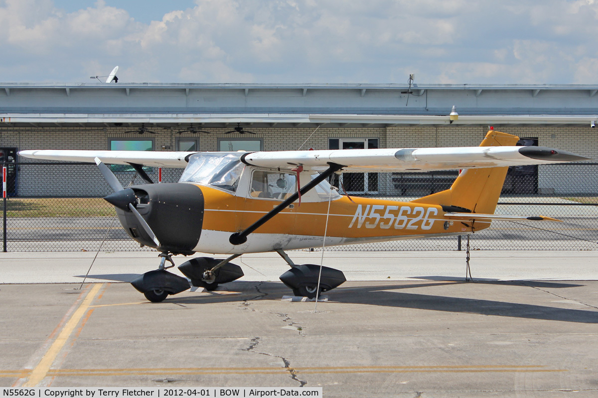 N5562G, 1969 Cessna 150J C/N 15071062, At Bartow Municipal Airport , Florida