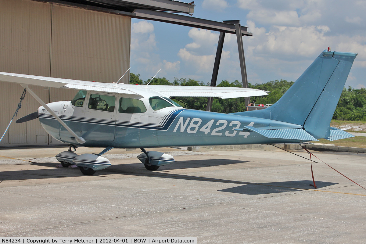 N84234, 1969 Cessna 172K Skyhawk C/N 17258390, At Bartow Municipal Airport , Florida