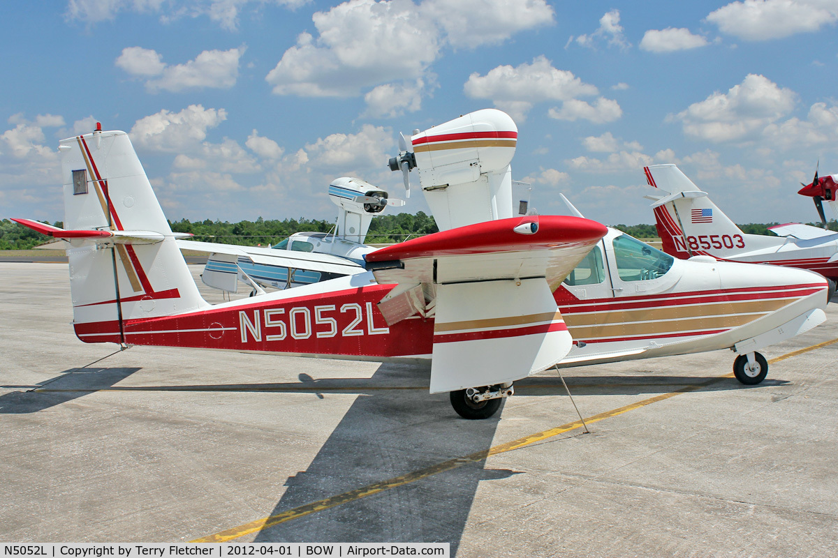 N5052L, 1972 Lake LA-4-200 Buccaneer C/N 508, At Bartow Municipal Airport , Florida