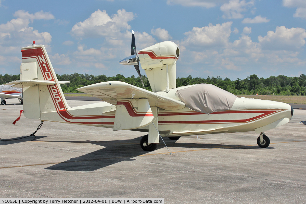 N1065L, 1975 Lake LA-4-200 Buccaneer C/N 658, At Bartow Municipal Airport , Florida