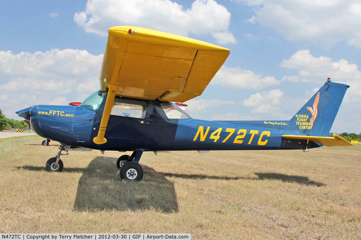 N472TC, 1977 Cessna 152 C/N 15279792, At Gilbert Airport , Winter Haven , Florida