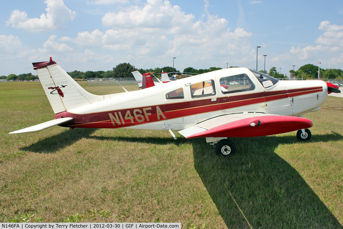 N146FA, 1981 Piper PA-28-161 C/N 28-8116170, At Gilbert Airport , Winter Haven , Florida