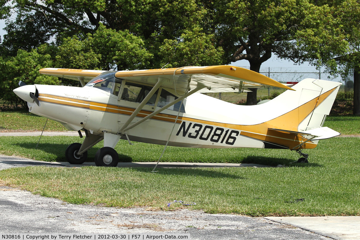 N30816, Maule MX-7-160 Sportplane C/N 19028C, Adjacent to  Gilbert Airport ,Winter Haven , Florida