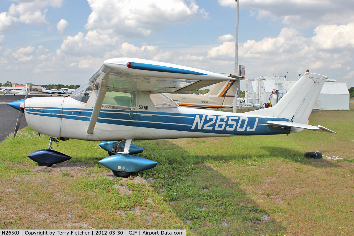 N2650J, 1966 Cessna 150G C/N 15065650, At Gilbert Airport ,Winter Haven , Florida
