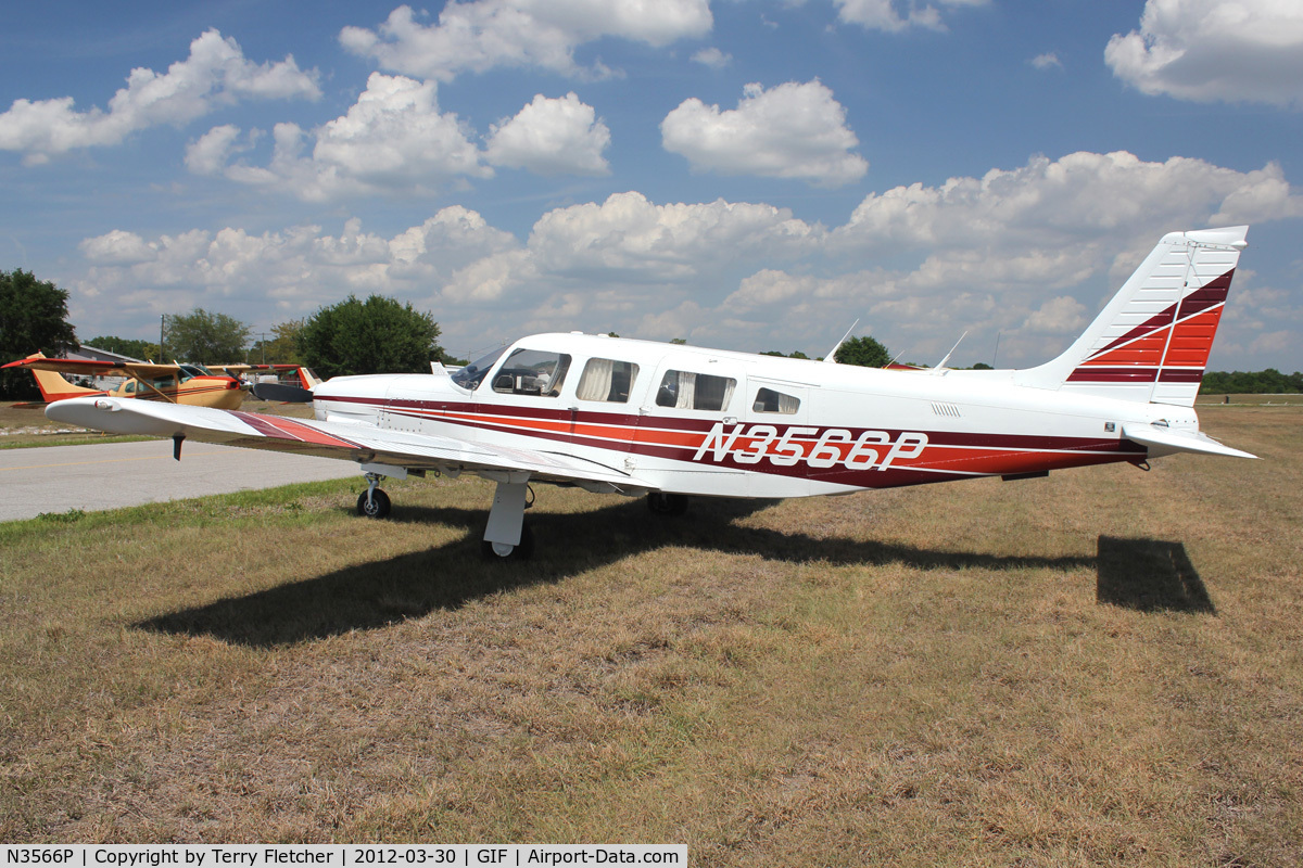 N3566P, 1979 Piper PA-32R-301 C/N 32R-8013028, At Gilbert Airport ,Winter Haven , Florida