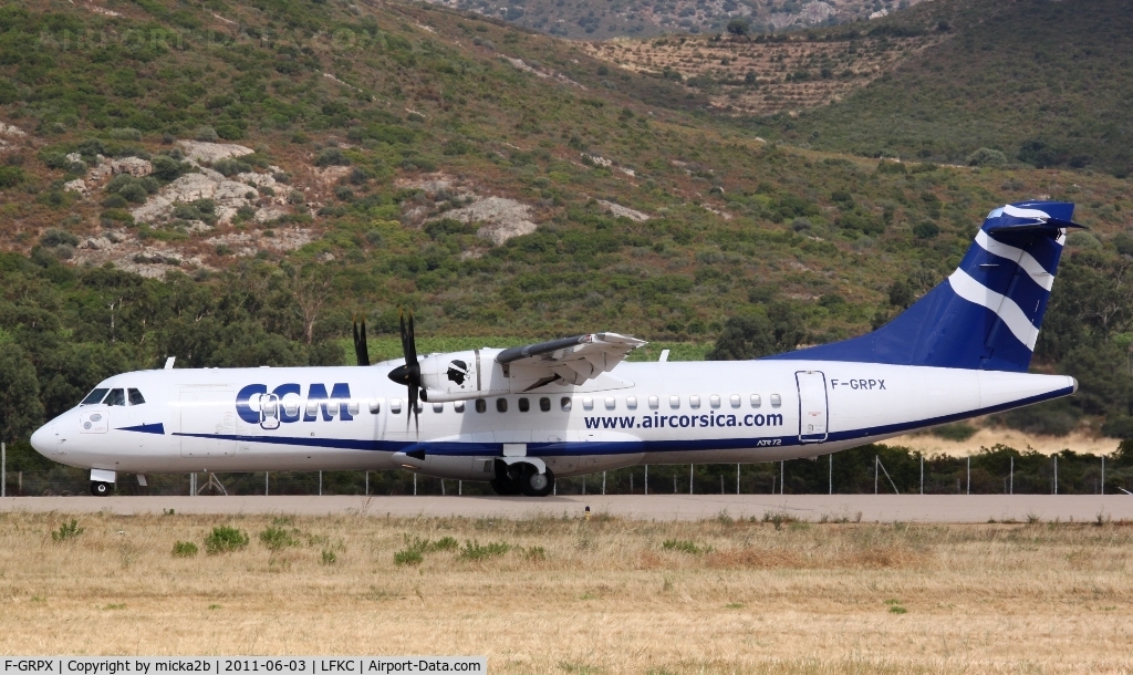 F-GRPX, 2006 ATR 72-212A C/N 734, Taxiing