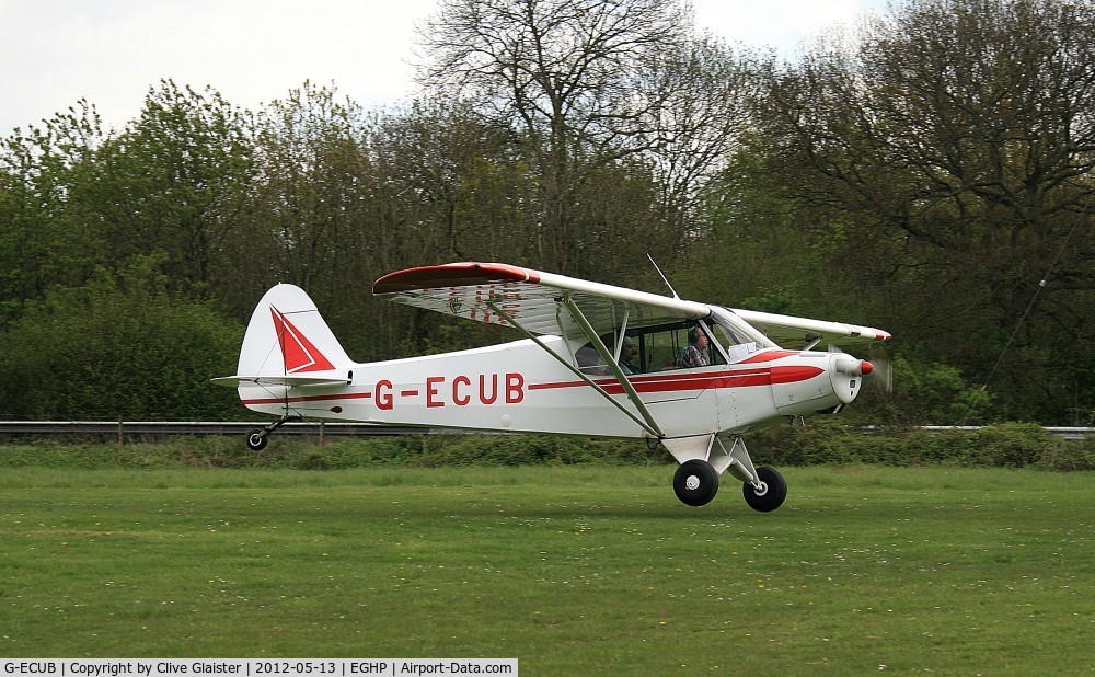 G-ECUB, 1958 Piper PA-18 Super Cub C/N 18-6279, Ex: N8675D > SE-CTA > LN-HHA > SE-FDY > G-CBFI > G-ECUB - Currently with & a Trustee of, G-ECUB Flying Group since March 2011