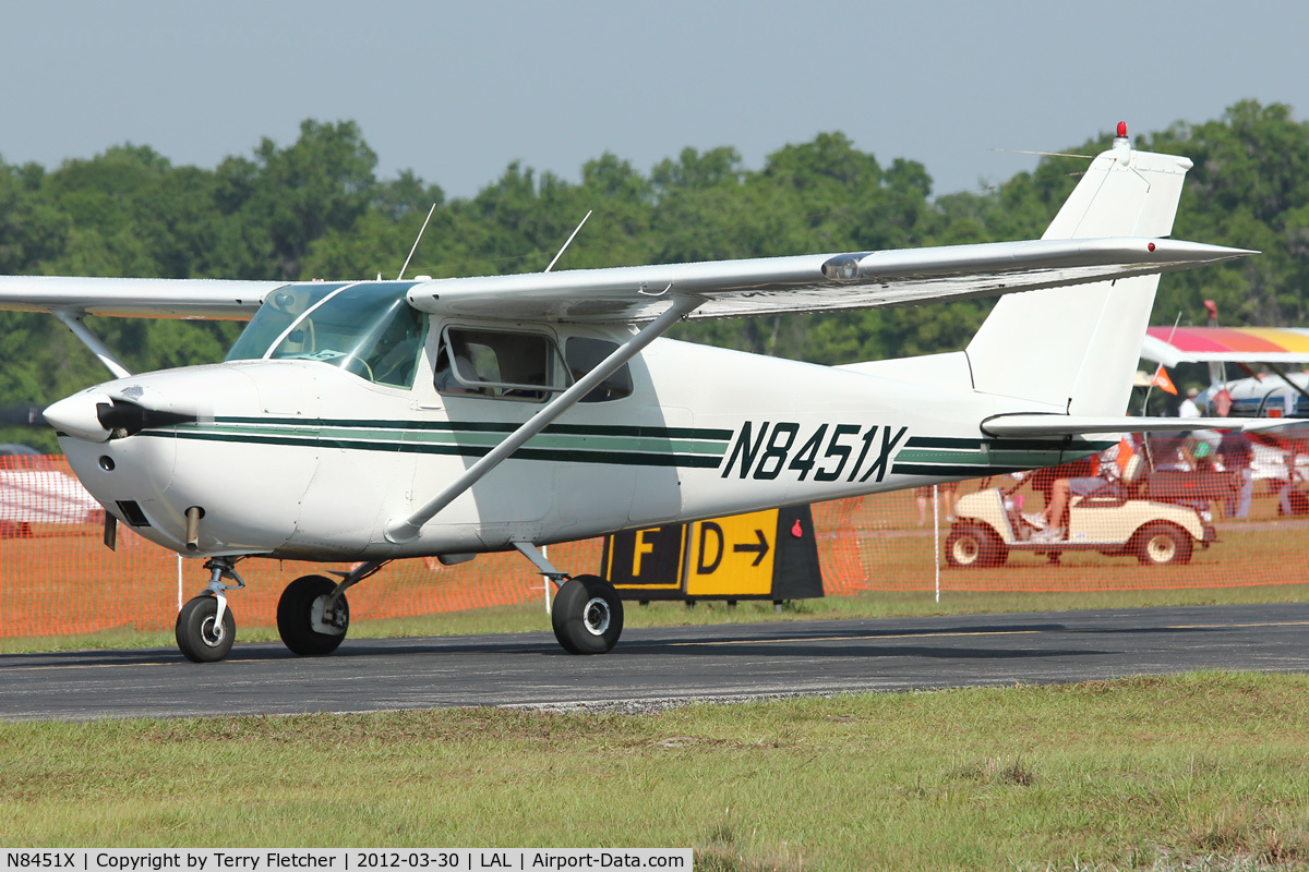 N8451X, 1961 Cessna 172C C/N 17248951, At 2012 Sun N Fun
