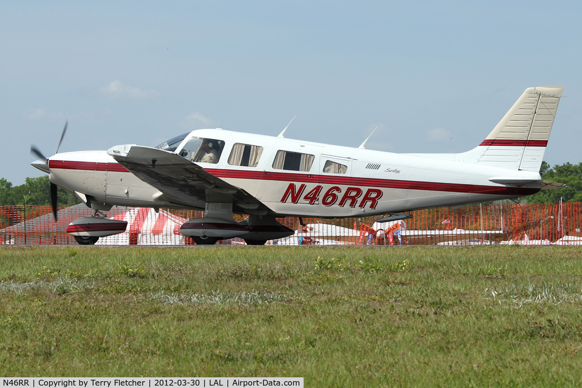 N46RR, 1987 Piper PA-32-301 Saratoga C/N 3206004, At 2012 Sun N Fun