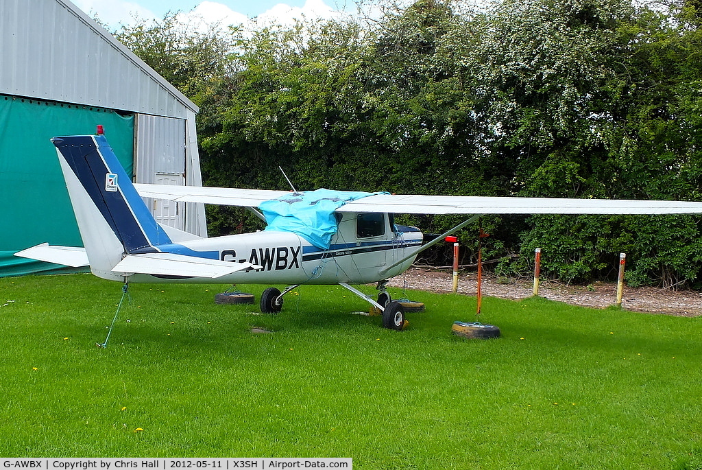 G-AWBX, 1968 Reims F150H C/N 0286, at Streethay Farm Airfield
