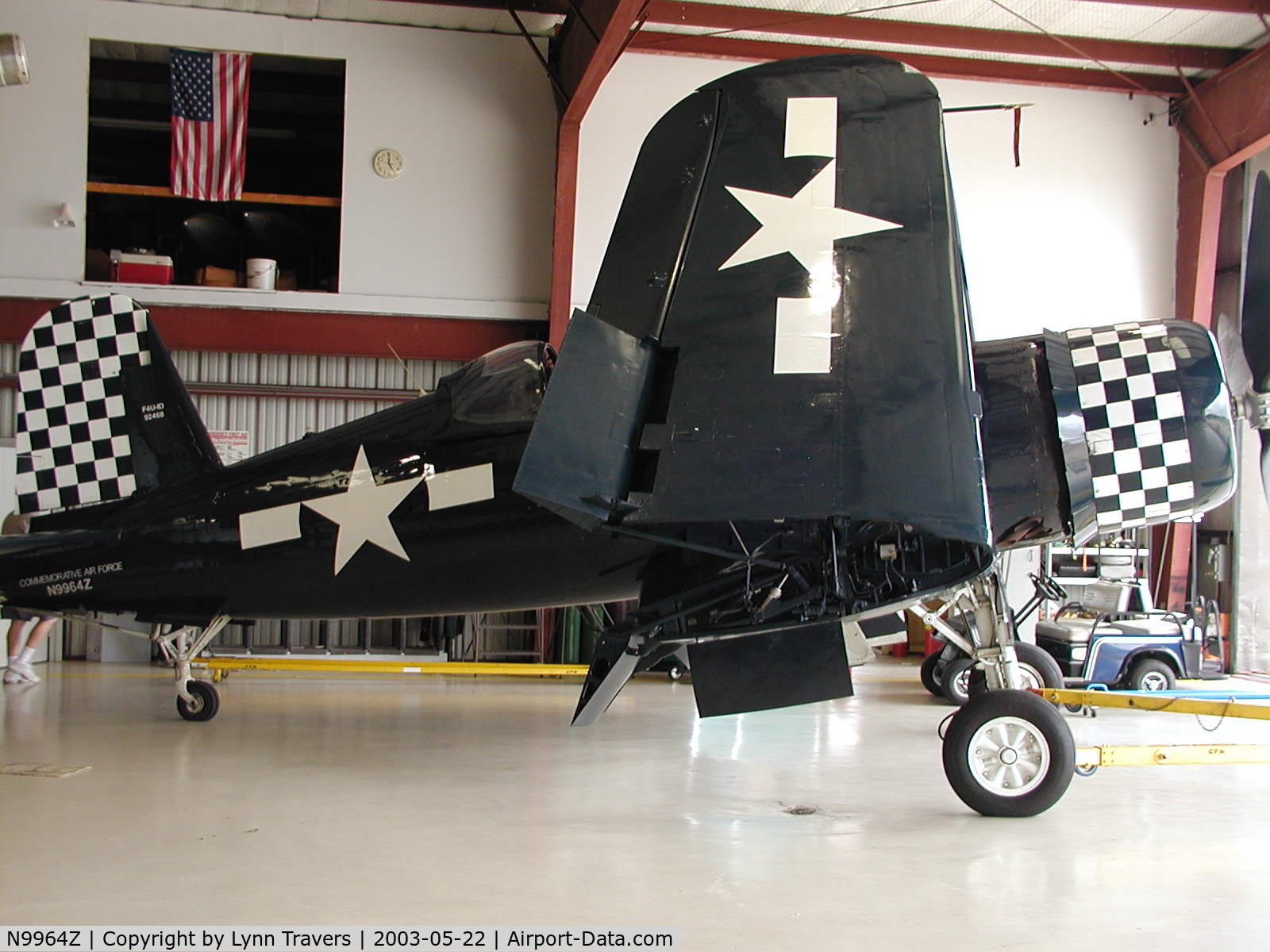 N9964Z, 1943 Goodyear FG-1D Corsair C/N 3729, 2003 at Cavanaugh Flight Museum, TX
