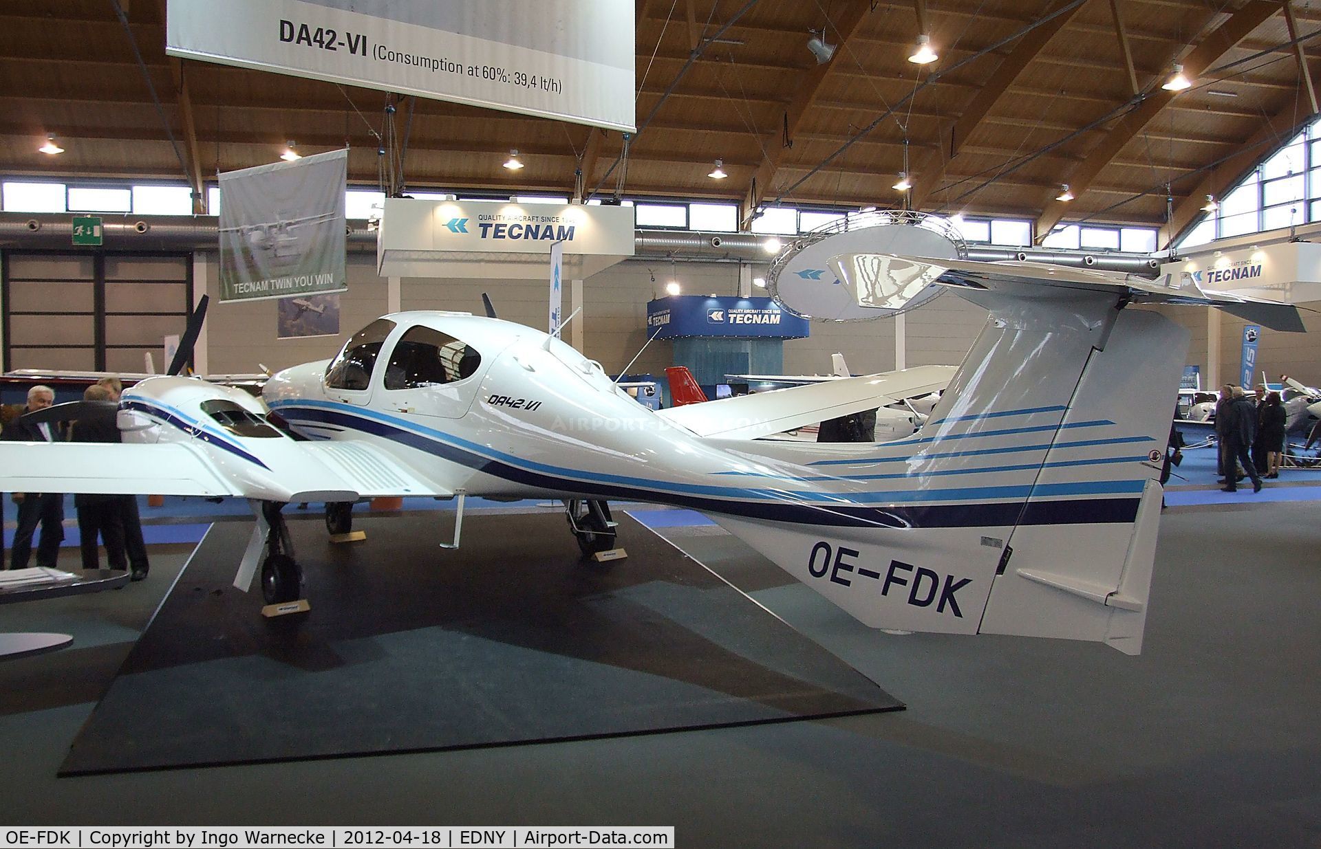 OE-FDK, 1972 Short SC-7 Skyvan 3A-100 C/N SH.1901, Diamond DA-42 VI at the AERO 2012, Friedrichshafen