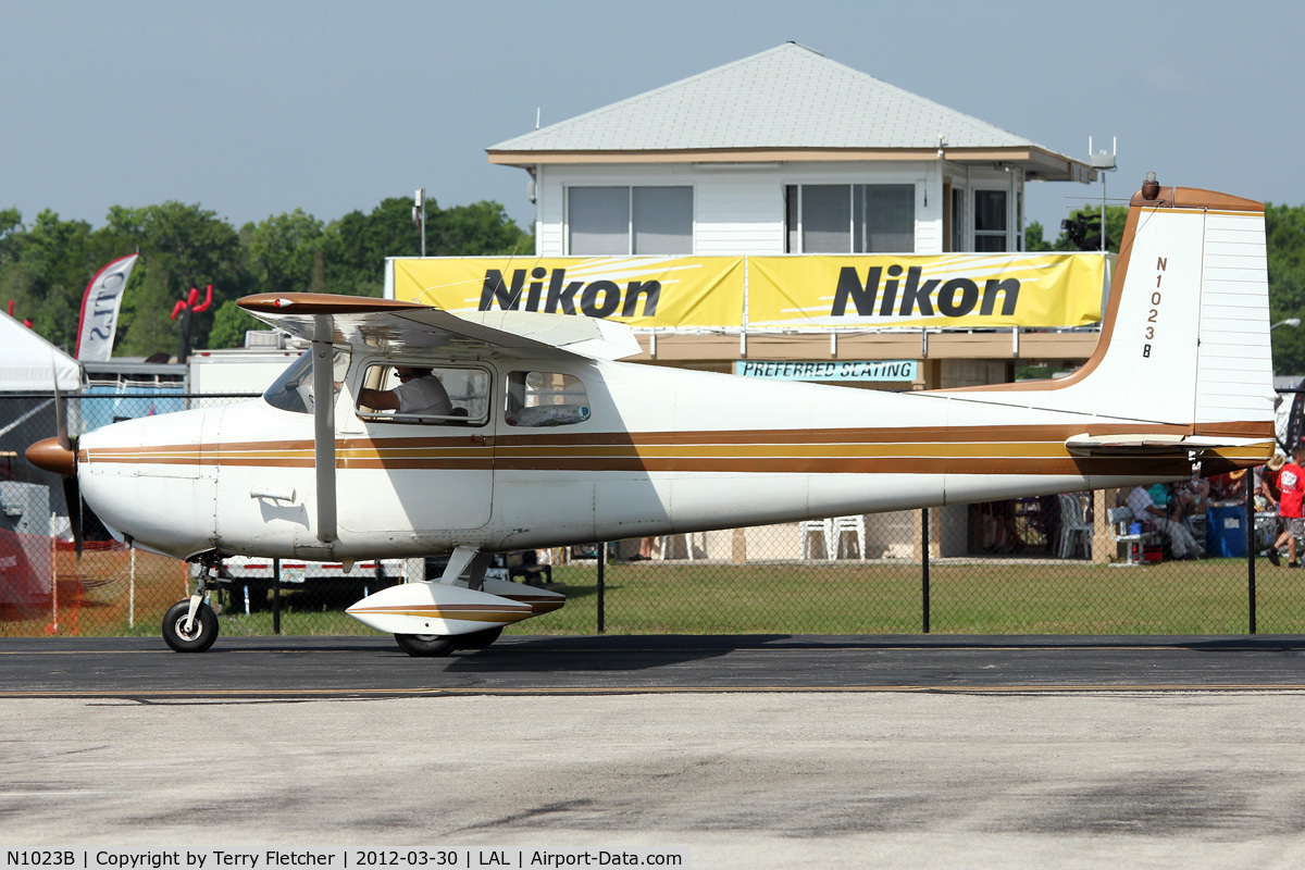 N1023B, 1956 Cessna 172 C/N 28524, At 2012 Sun N Fun