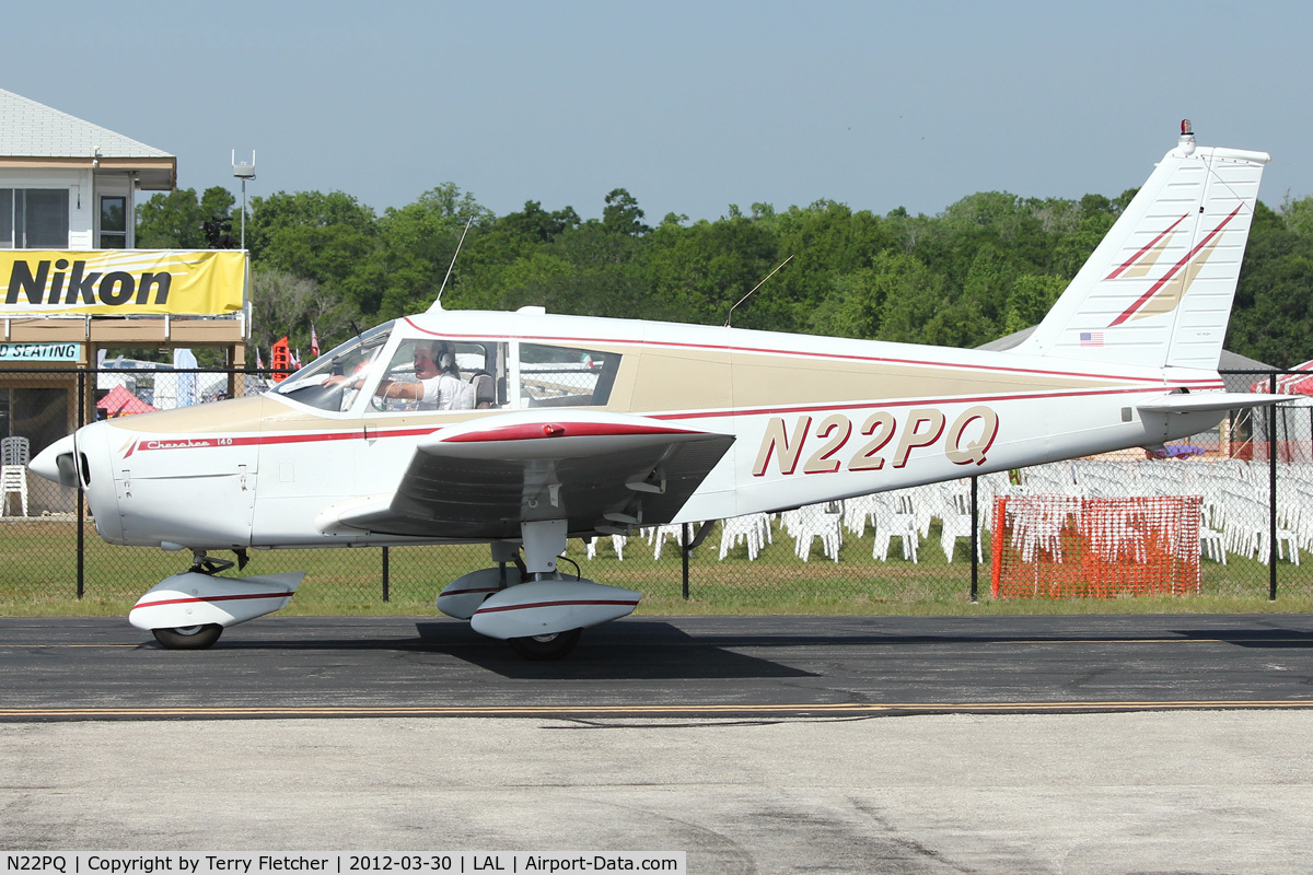 N22PQ, 1968 Piper PA-28-140 Cherokee C/N 28-24349, At 2012 Sun N Fun