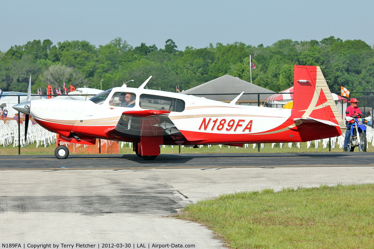 N189FA, 2008 Mooney M20TN Acclaim C/N 31-0089, At 2012 Sun N Fun