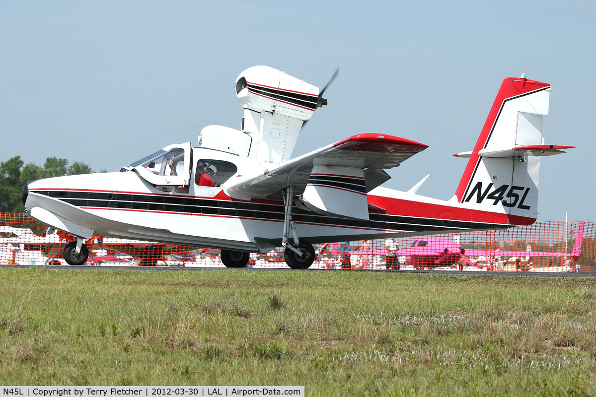 N45L, 1969 Lake LA-4 C/N 426, At 2012 Sun N Fun