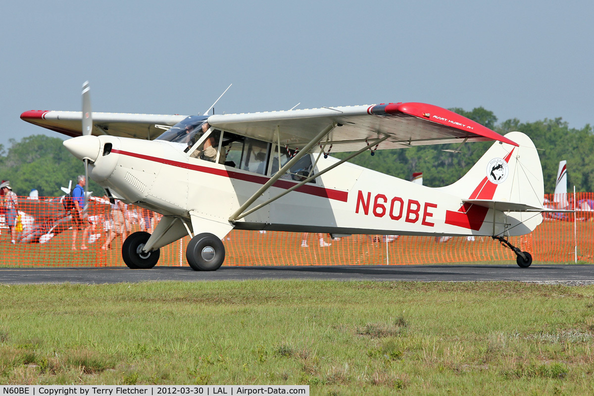N60BE, 1992 Aviat A-1 Husky C/N 1206, At 2012 Sun N Fun