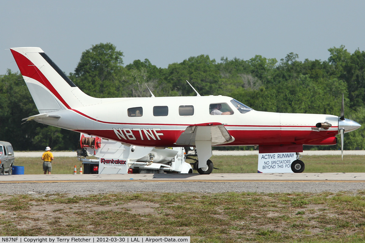 N87NF, 1987 Piper PA-46-310P Malibu C/N 4608099, At 2012 Sun N Fun