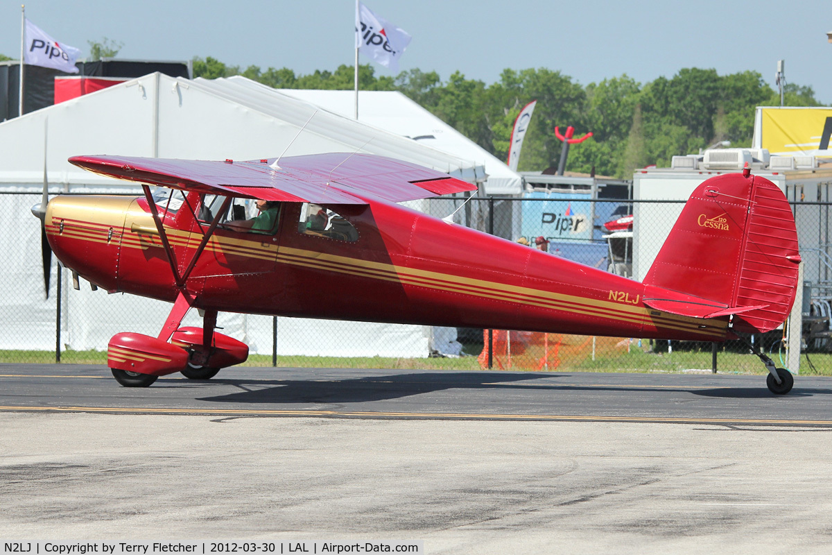 N2LJ, 1947 Cessna 120 C/N 12151, At 2012 Sun N Fun