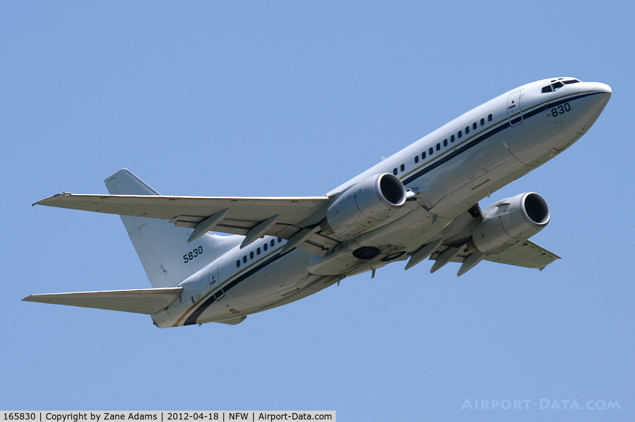 165830, 2000 Boeing C-40A (737-7AF) Clipper C/N 29980, At NASJRB Fort Worth