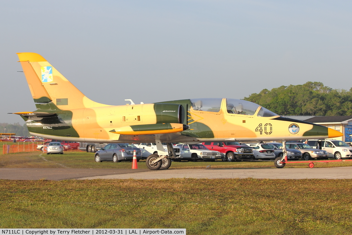 N711LC, 1987 Aero L-39C Albatros C/N 734167, At 2012 Sun N Fun
