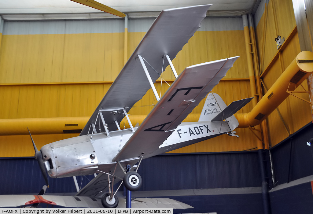 F-AOFX, Caudron C.277R Luciole C/N 7156/14, at Museum Le Bourget