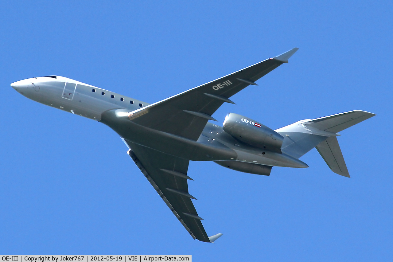 OE-III, 2010 Bombardier Global 5000 (BD-700-1A10) C/N 9401, Amira Air