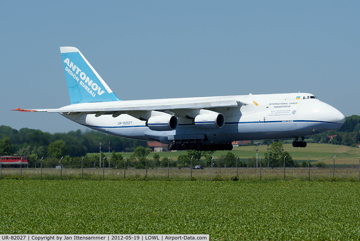 UR-82027, 1990 Antonov An-124-100 Ruslan C/N 19530502288, ur-82027 @ lowl
