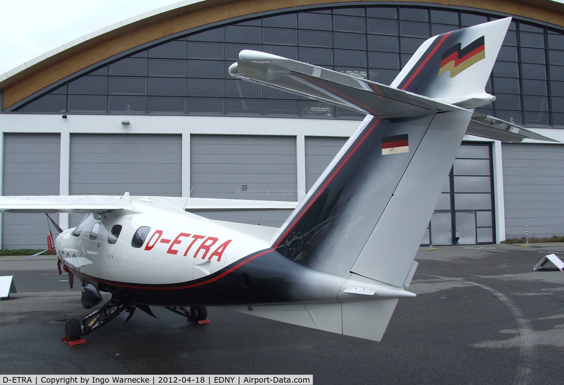 D-ETRA, Extra EA-500 C/N 002, Extra EA-500 at the AERO 2012, Friedrichshafen