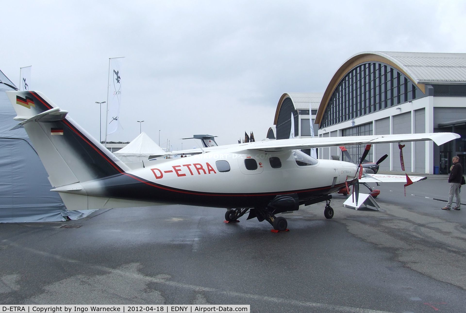 D-ETRA, Extra EA-500 C/N 002, Extra EA-500 at the AERO 2012, Friedrichshafen
