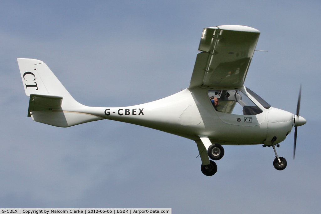 G-CBEX, 2001 Flight Design CT2K C/N 01.08.01.23, Flight Design CT2K at Breighton Airfield's 2012 May-hem Fly-In.