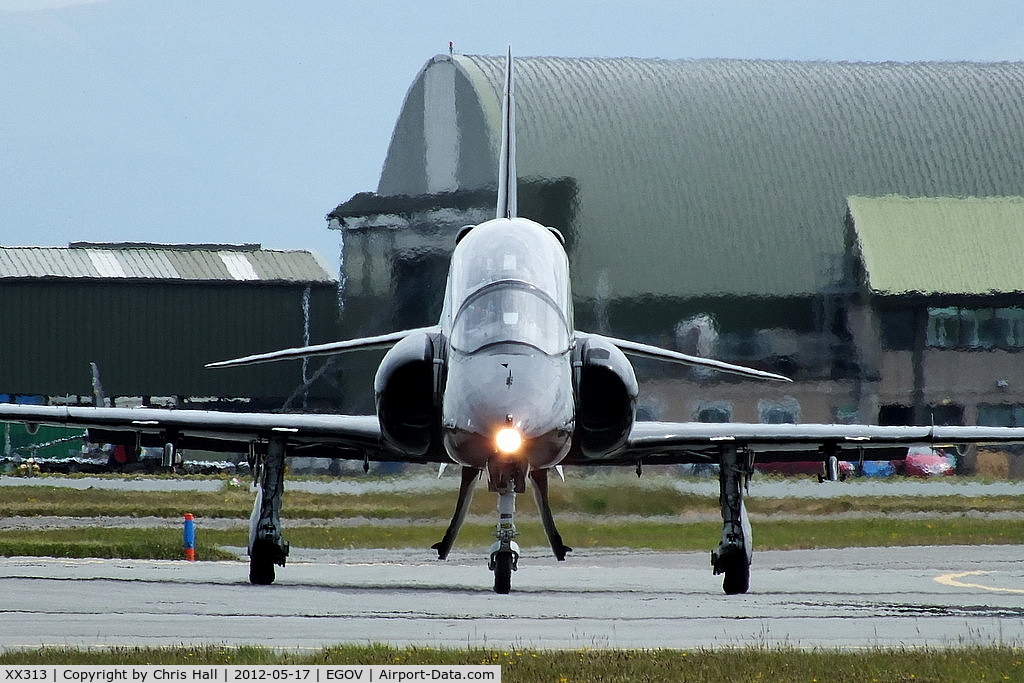 XX313, 1980 Hawker Siddeley Hawk T.1W C/N 149/312138, RAF 208(R) Sqdn