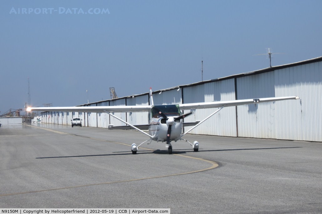 N9150M, 1970 Cessna U206E Stationair C/N U20601550, Taxiing to the runway from her hanger