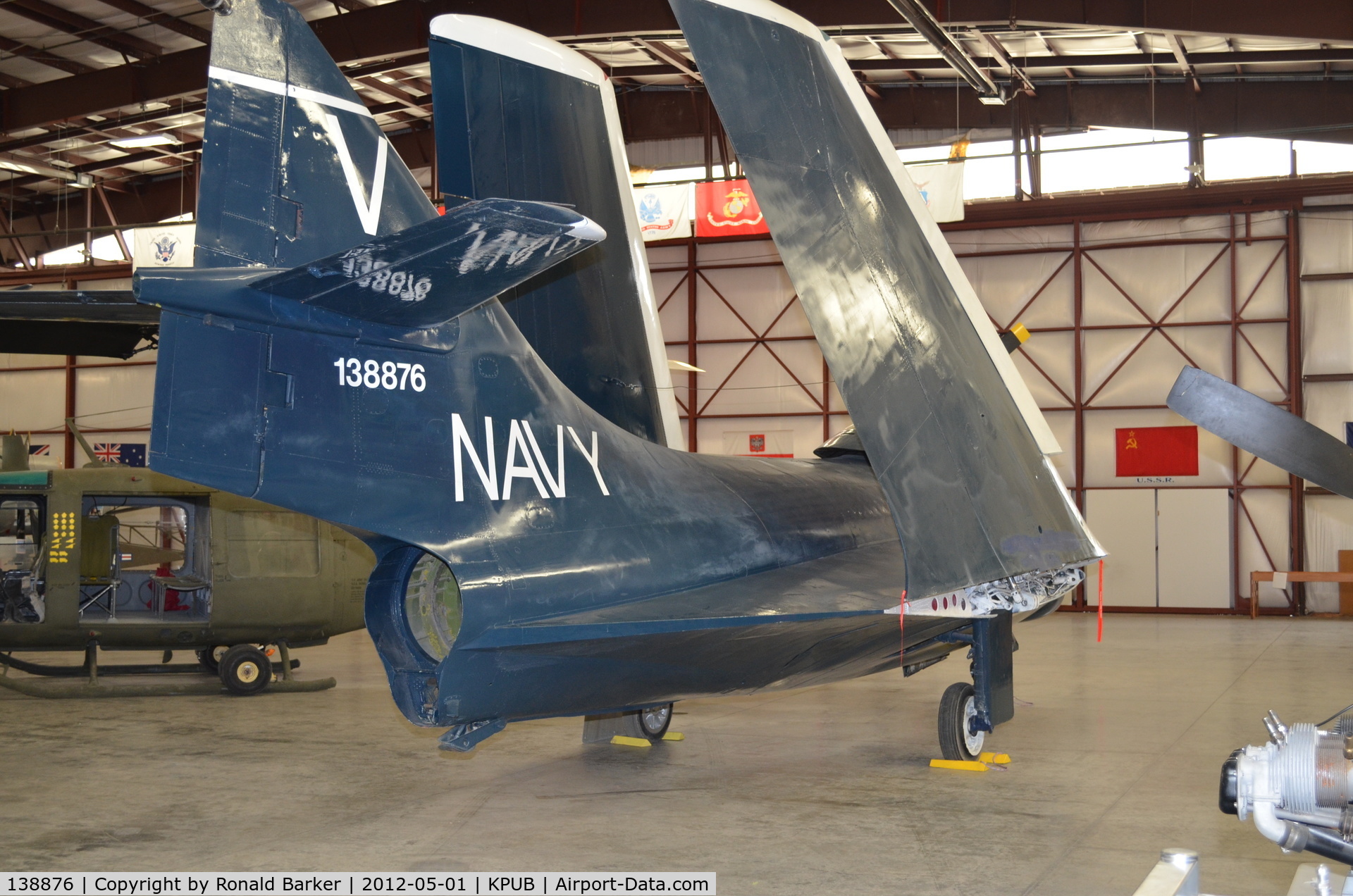 138876, Grumman F9F-6 Cougar C/N Not found 138876, Weisbrod Museum Pueblo