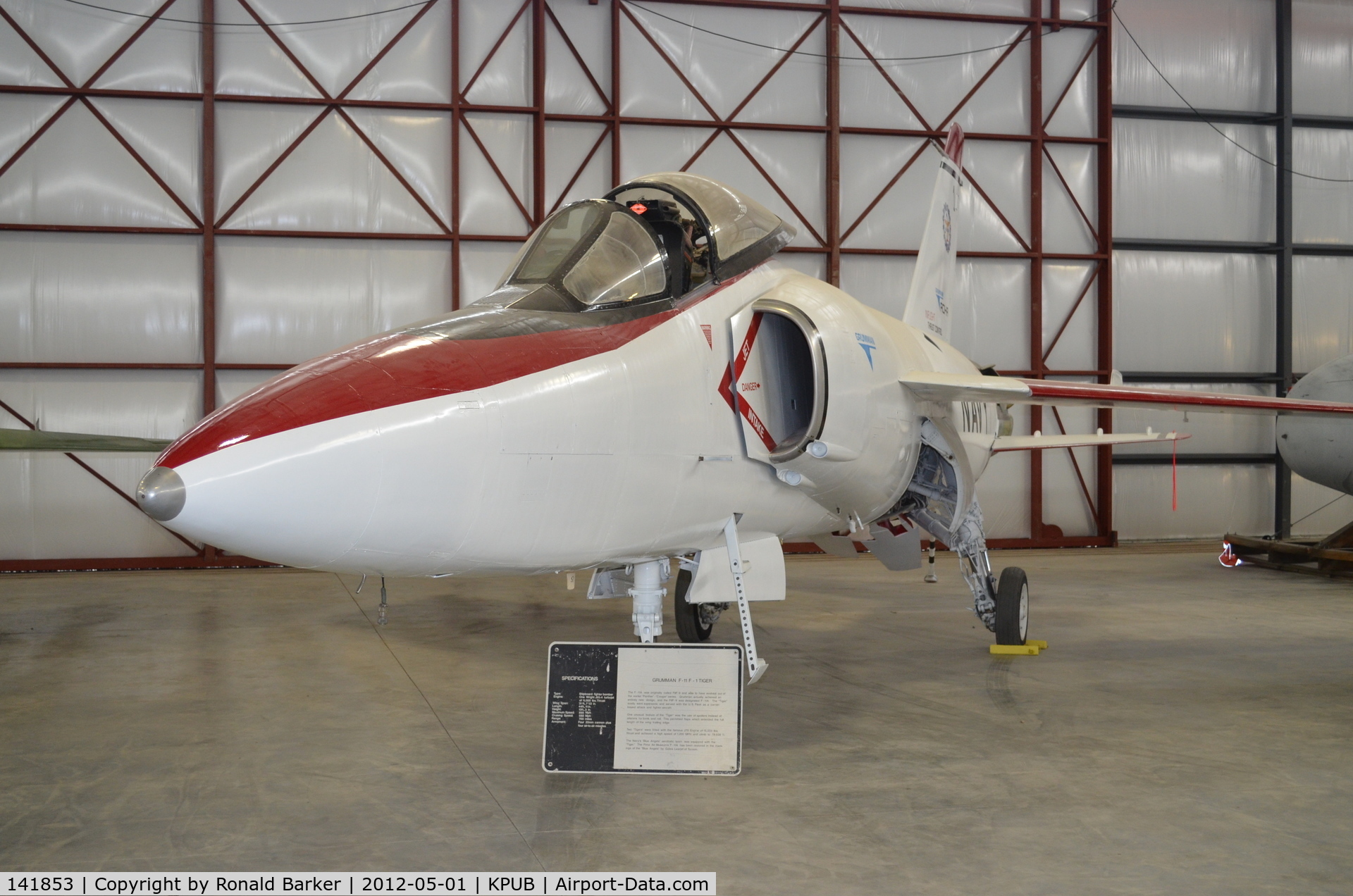 141853, Grumman F11F-1 Tiger C/N 170, Weisbrod Museum Pueblo