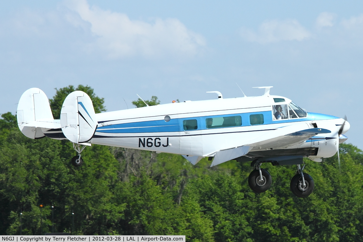 N6GJ, 1962 Beech H-18 C/N BA-633, At 2012 Sun N Fun
