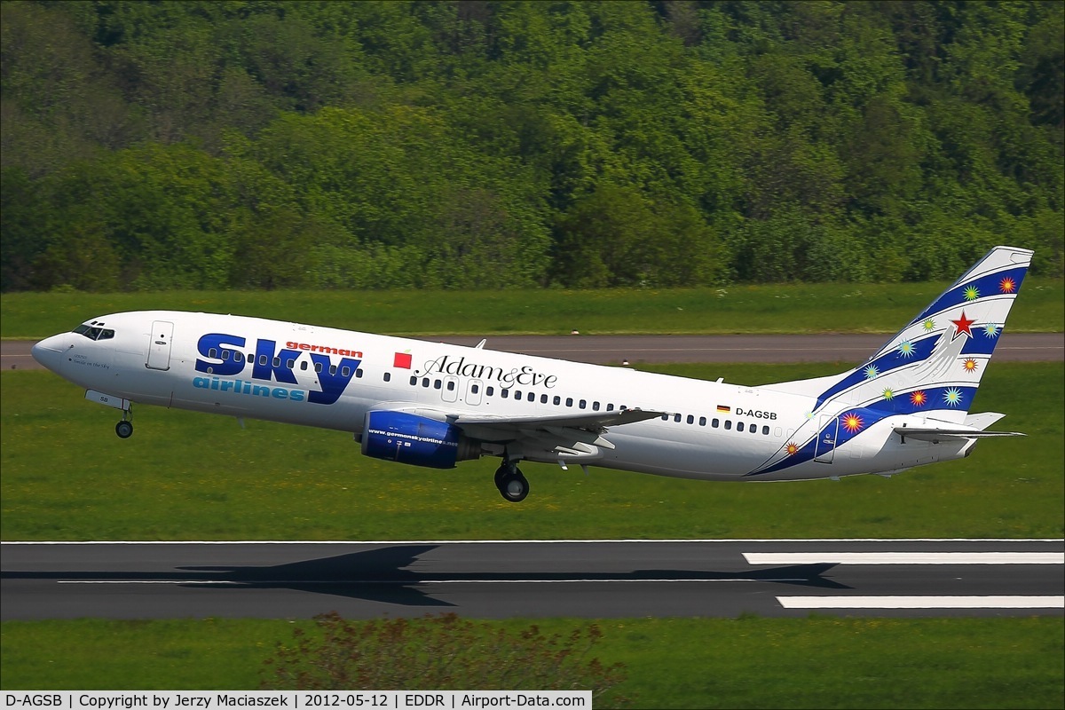 D-AGSB, 2000 Boeing 737-883 C/N 30194, Boeing 737-883