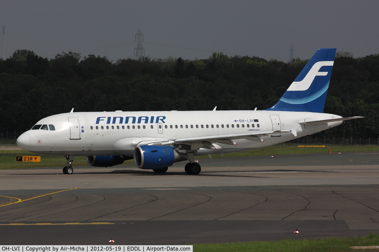 OH-LVI, 2000 Airbus A319-112 C/N 1364, Finnair, Airbus A319-112, CN: 1364