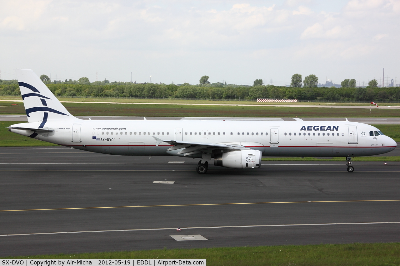 SX-DVO, 2008 Airbus A321-231 C/N 3462, Aegean Airlines, Airbus A321-231, CN: 3462, Name: Philoxenia