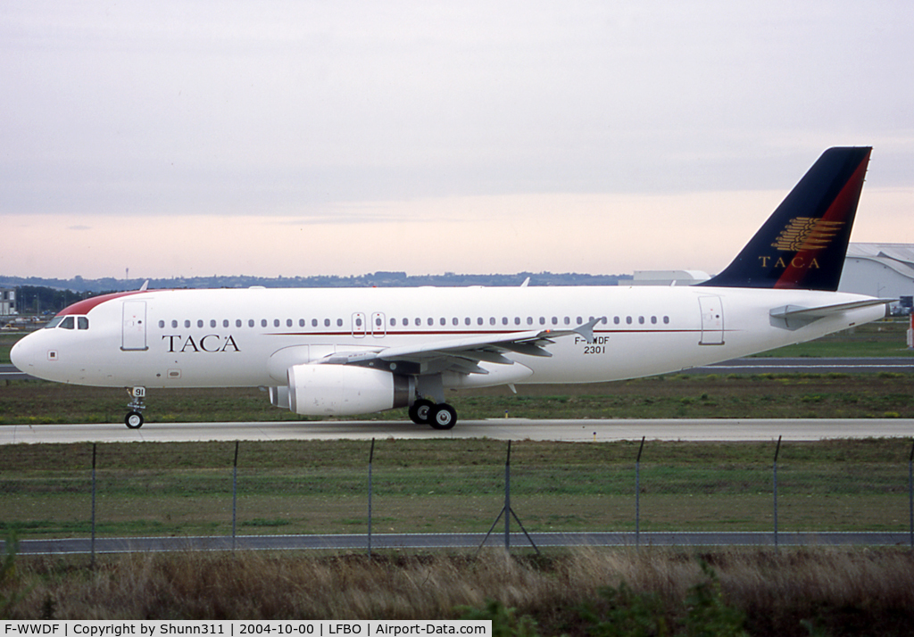 F-WWDF, 2004 Airbus A320-233 C/N 2301, C/n 2301 - To be N491TA
