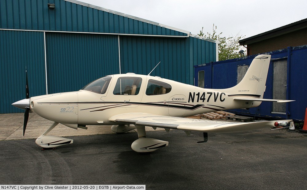N147VC, 2003 Cirrus SR22 C/N 0689, Based at Booker & currently with, 147 AVIATION INC TRUSTEE