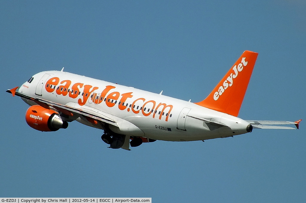 G-EZDJ, 2008 Airbus A319-111 C/N 3544, easyJet