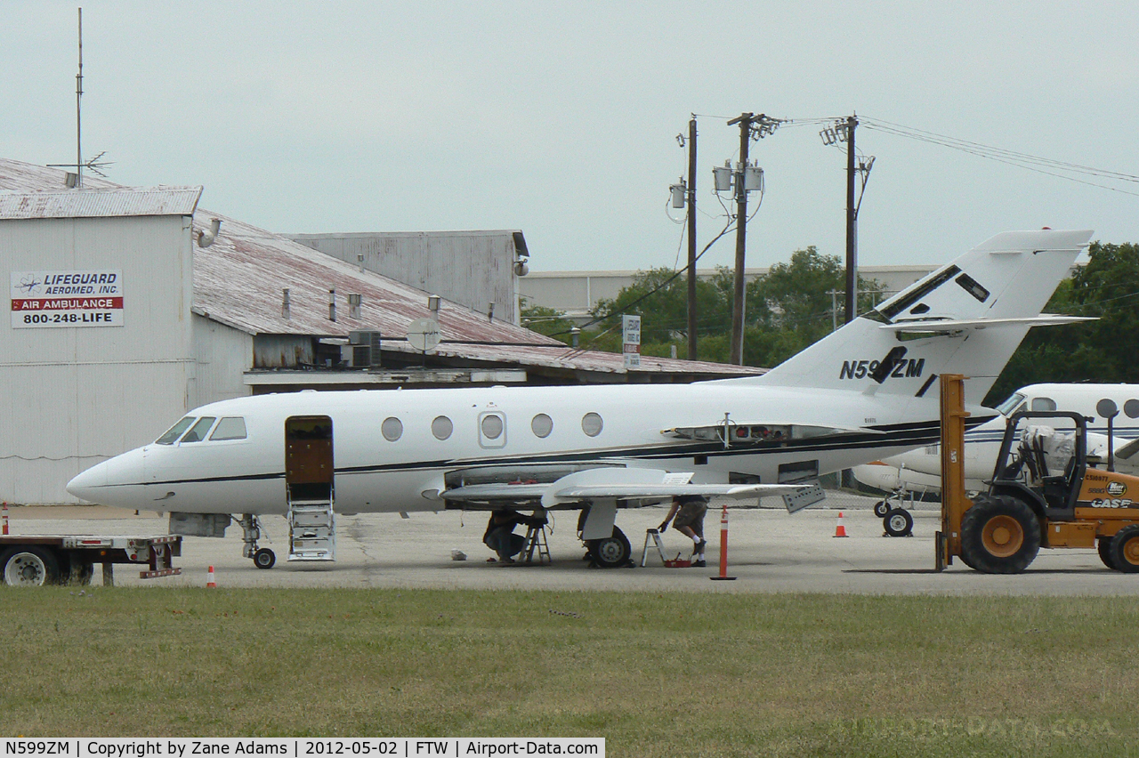 N599ZM, 1989 Dassault Falcon (Mystere) 20F-5 C/N 481, At Meacham Field - Fort Worth, TX