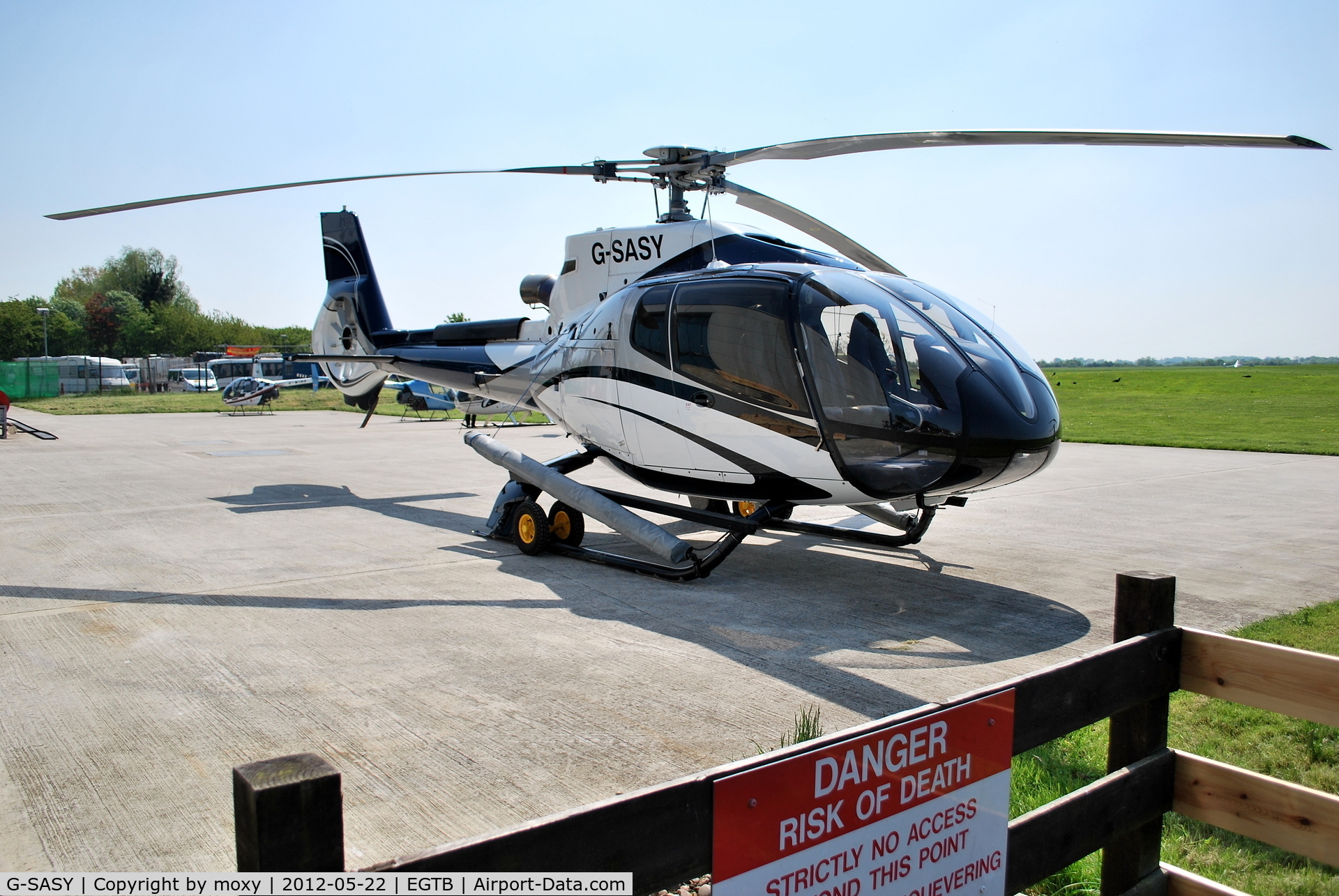 G-SASY, 2009 Eurocopter EC-130B-4 (AS-350B-4) C/N 4760, Eurocopter EC-130B-4 at Wycombe Air Park.