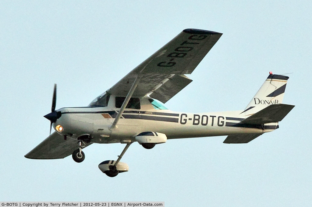 G-BOTG, 1978 Cessna 152 C/N 152-83035, Donair's 1978 Cessna CESSNA 152, c/n: 152-83035 at home base at East Midlands