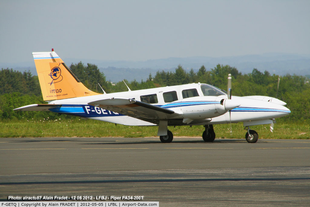 F-GETQ, Piper PA-34-200T C/N 34-7870437, Survey Aircraft from IMAO