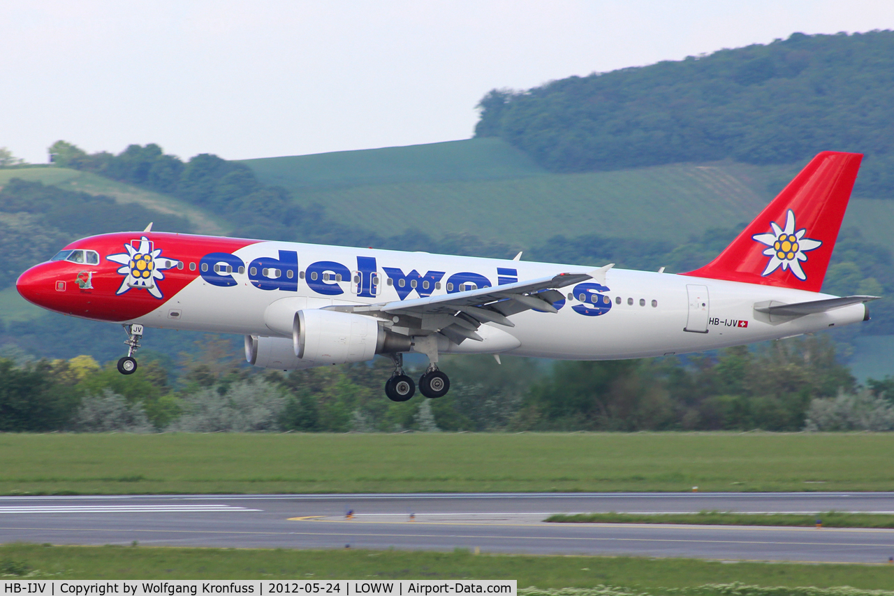 HB-IJV, 2003 Airbus A320-214 C/N 2024, Edelweiss
