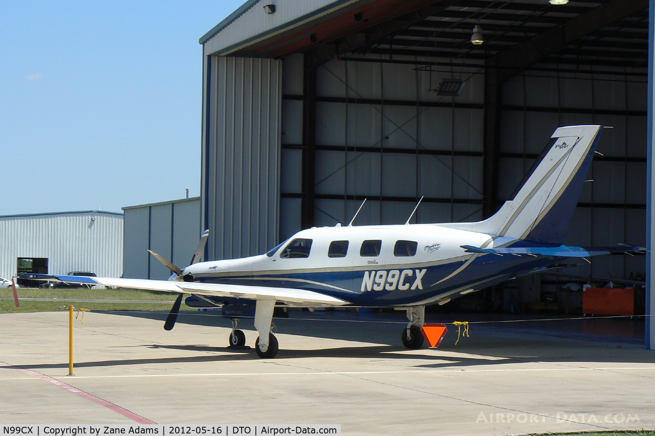 N99CX, 1989 Piper PA-46-350P Malibu Mirage C/N 4622014, At Denton Municipal Airport