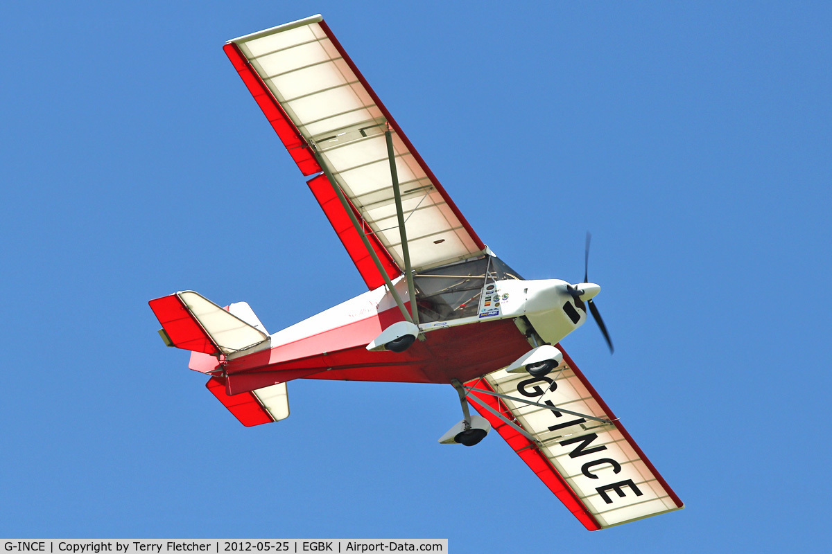 G-INCE, 2003 Best Off Skyranger 912(2) C/N BMAA/HB/270, A visitor to Sywell , on Day 1 of 2012 AeroExpo